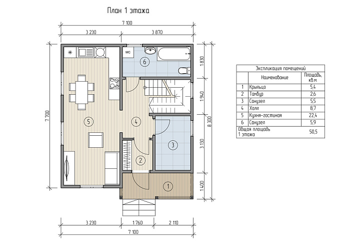  Тоскана планировка